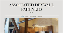 Desktop Screenshot of drywallpartners.com
